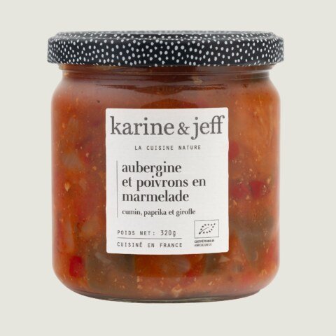 Auberginen und Paprika als Gemüsemarmelade - Kreuzkümmel, Paprikapulver und Nelken