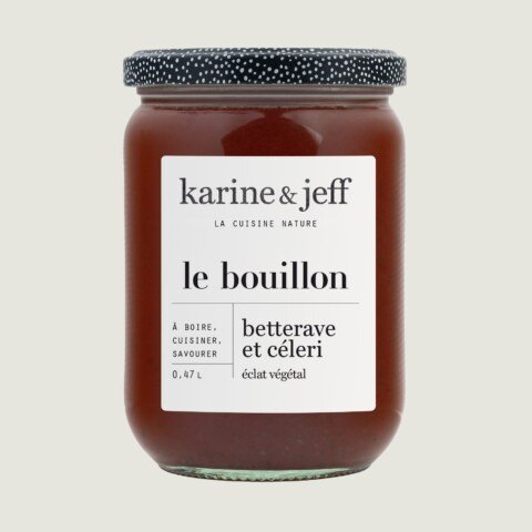 Brühe - Rote Bete, Sellerie, Zitrone und Kräuter