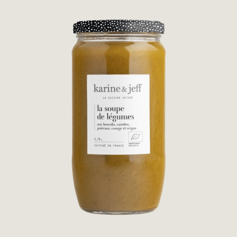 Gemüsesuppe - Brokkoli, Karotten, Lauch, Kürbis und Oregano