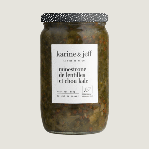 Minestrone mit Linsen und Grünkohl