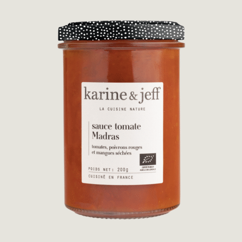Tomatensauce Madras - Tomaten, rote Paprika und getrocknete Mango